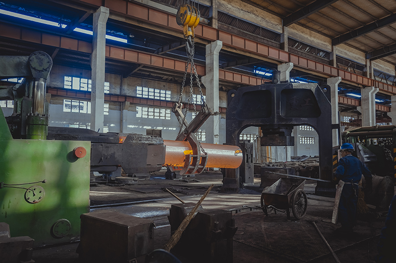 锻材生产车间